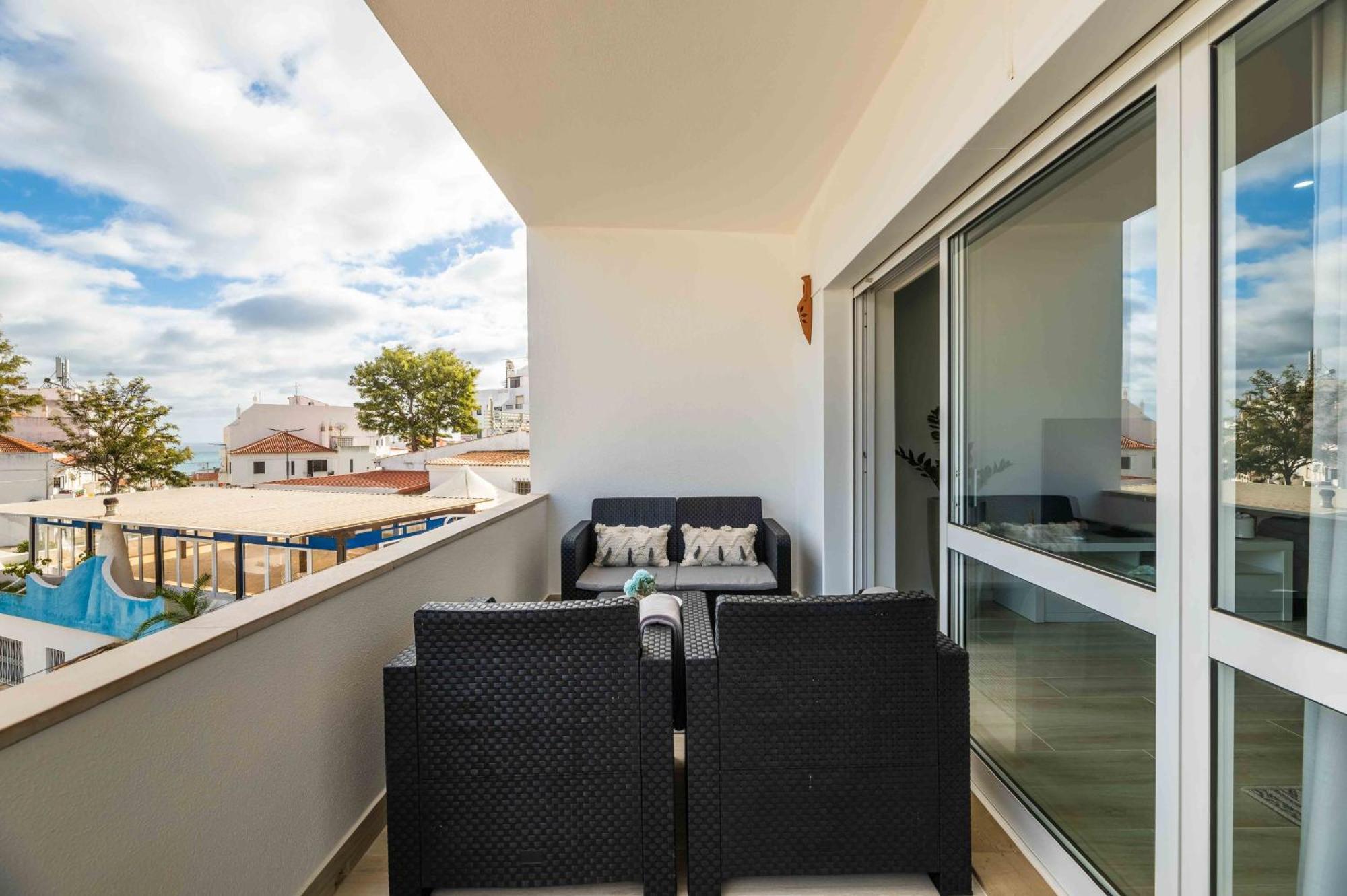 Casa Santa Maria - Sea View - 500M From The Beach - Wifi Albufeira Esterno foto